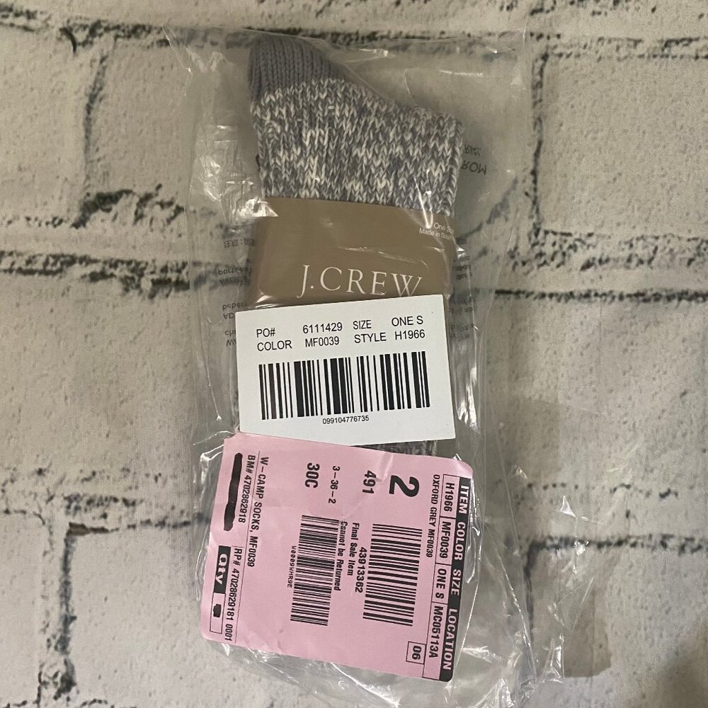 J. Crew Camp socks - Picture 2 of 3